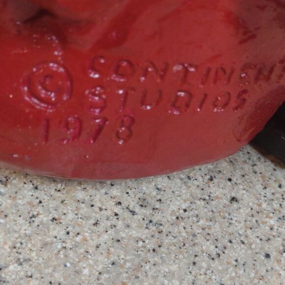 Vintage Santa Ceramic Door Stop Figure.   Ch1D - Picture 4 of 8